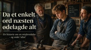 Da et enkelt ord næsten ødelagde alt