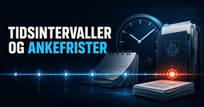 Tidsintervaller og Anke frister