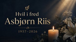 Hvil i fred, Asbjørn Riis – 1957–2026
